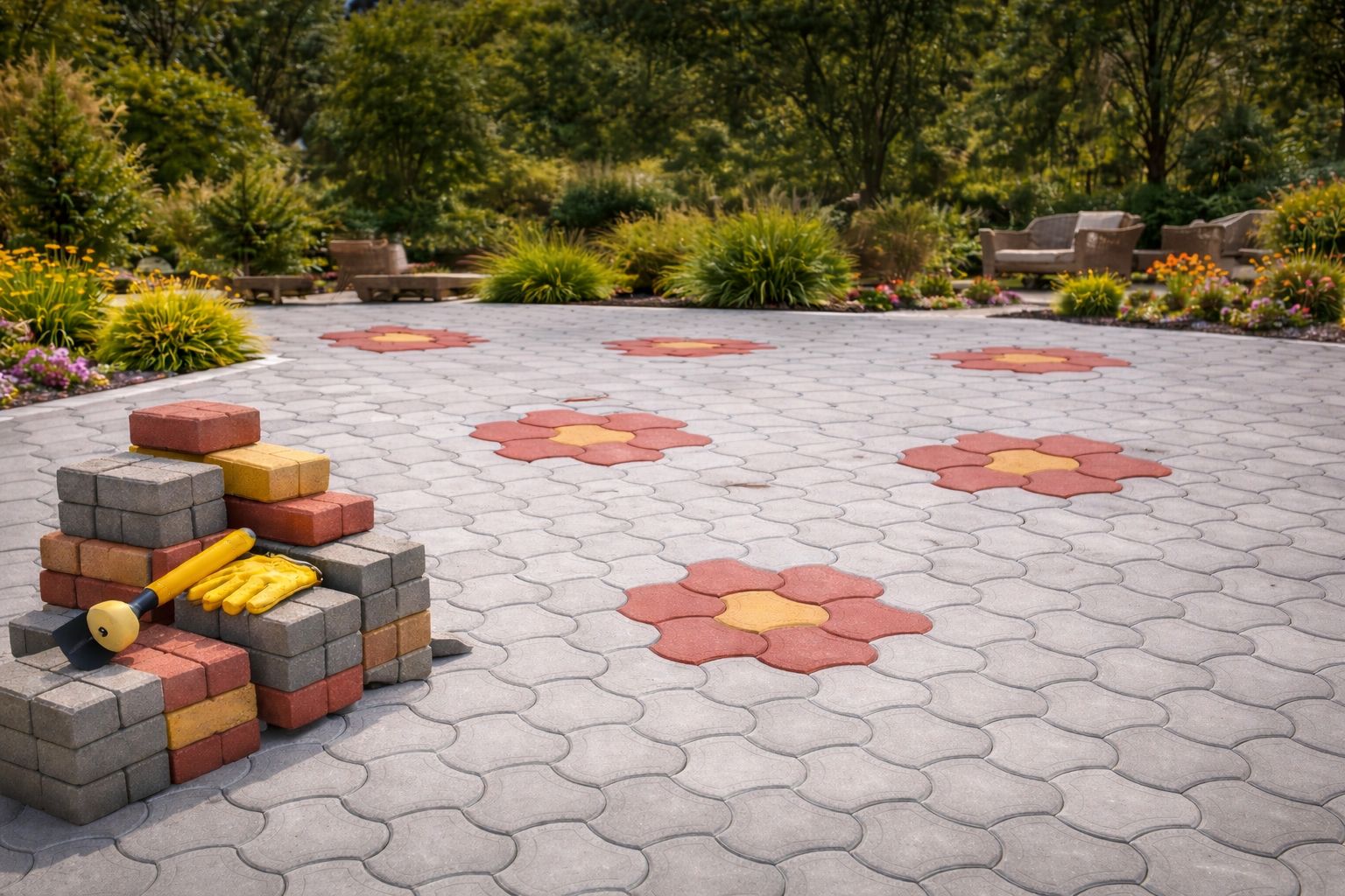 Paver background